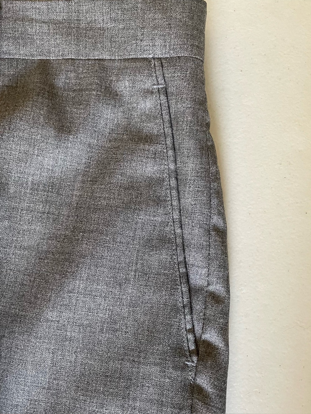 Jos. A Bank Reserve Collection Grey Italian Wool Dress Pants Slacks 36 Regular - Picture 5 of 13
